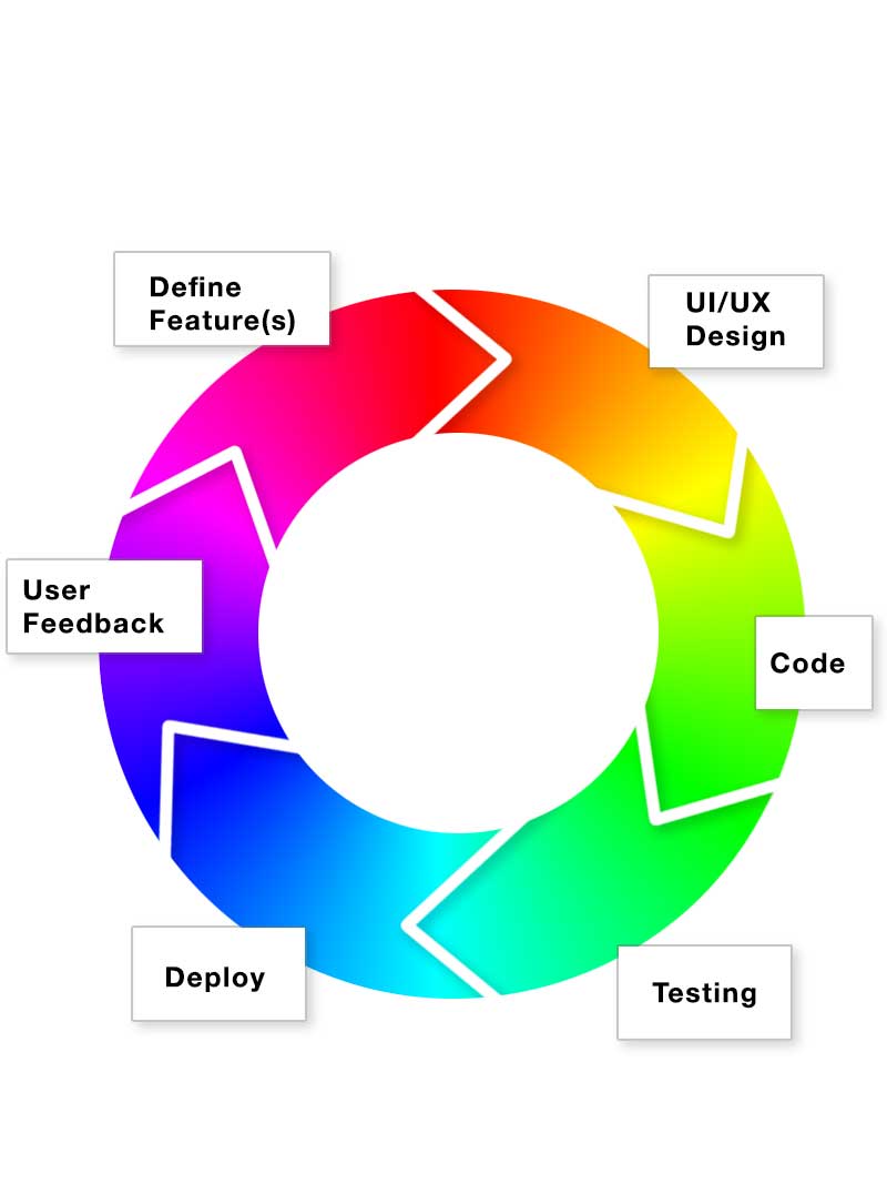 illustration of software lifecycle